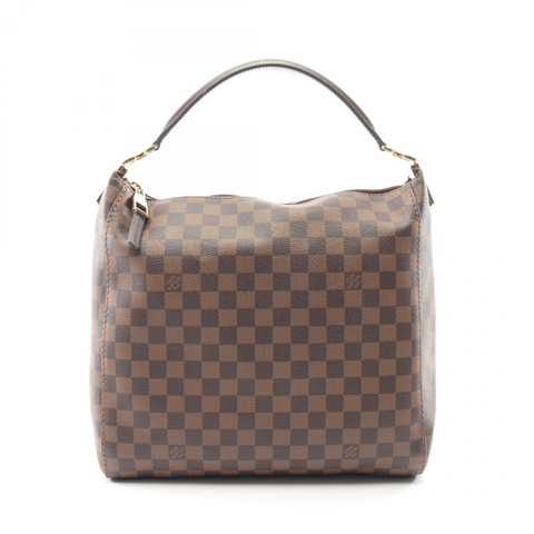 LOUIS VUITTON Portobello PM 單肩手提包 N41184 Damier Ebene 帆布 二手 LV