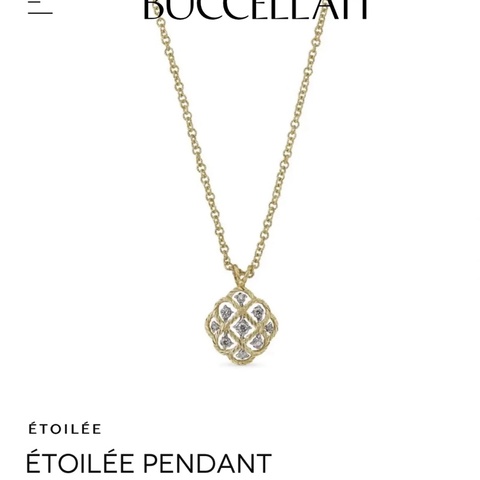 buccellati布契拉提Etoilee扭金項鍊