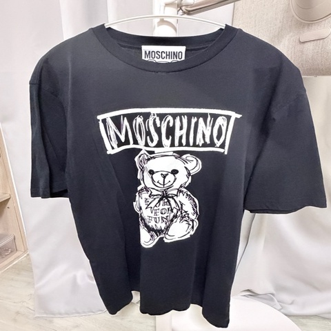 Moschino黑色小熊T-shirt