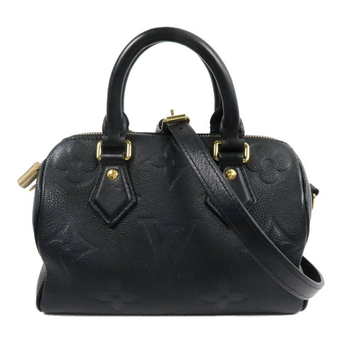 LOUIS VUITTON Monogram Empreinte Speedy Bandouliere 20手挽肩背兩用袋