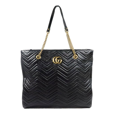 GUCCI 牛皮皮革GG Marmont Tote Bag手挽袋