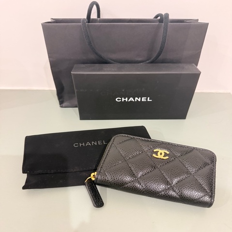 Chanel 香奈兒 零錢包 晶片款