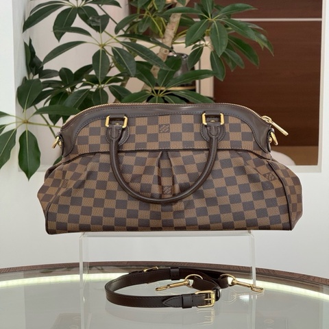 路易威登/LV   Trevi葫蘆包 棕色棋盤格 。
