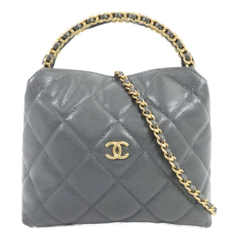 CHANEL 牛皮皮革24A Hobo Bag手挽肩背兩用袋