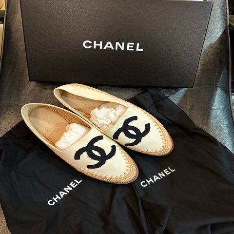 香奈兒 Chanel 草編鞋❤️