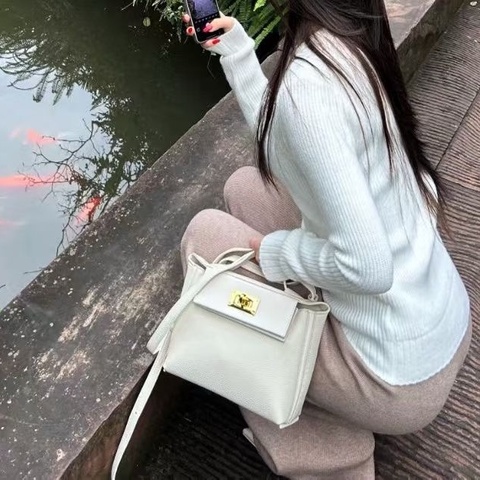 🐎Hermes愛馬仕｜2424 mni 白色金扣｜98新有膜｜Z刻