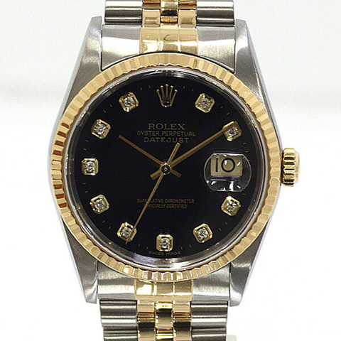 勞力士 ROLEX 男士腕錶 Datejust 16233G 自動上鍊 P 字頭序號翻新