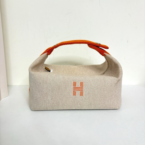 Hermes 愛馬仕  飯盒包橙色