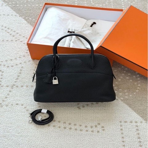 Hermes Bolide 31 黑銀