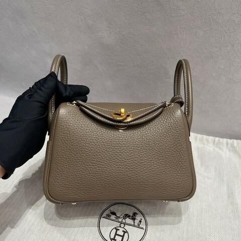 Hermes mini lindy 大象灰 二代