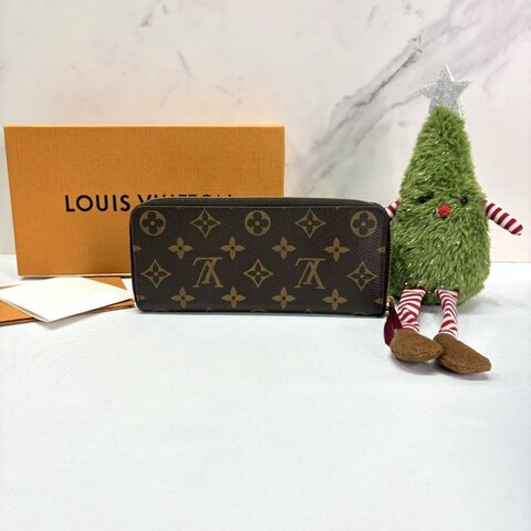 LV Clemence Monogram拉鍊長夾