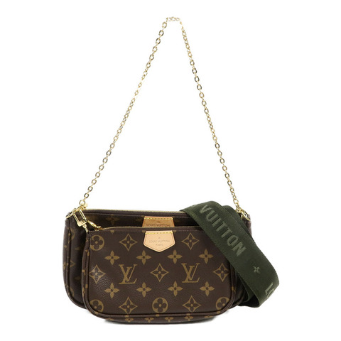 LOUIS VUITTON Monogram Multi Pochette Accessoires金扣肩背袋