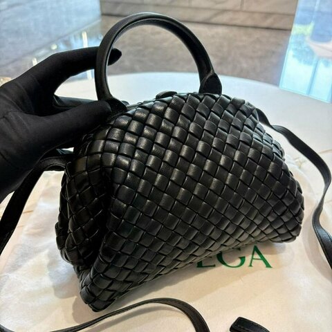*SHIHNA名牌精品* BOTTEGA VENETA Mini Handle 經典編織包(手提/斜背)