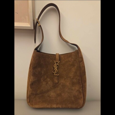 YSL LE 5 À 7 麂皮 hobo