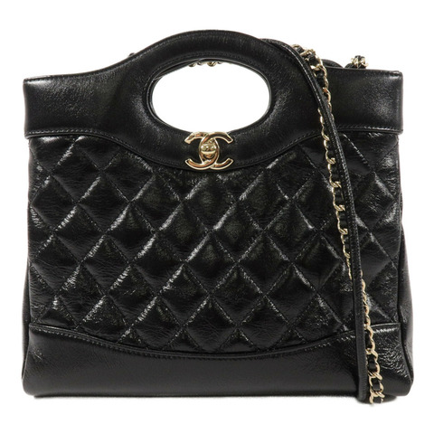 CHANEL 牛皮皮革Chanel 31 Mini鏈帶肩背袋