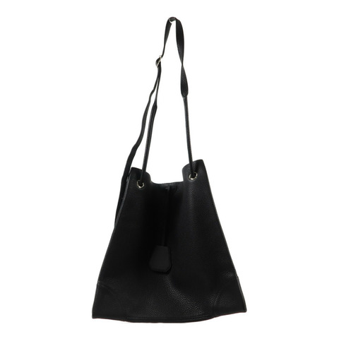 HERMES Clemence皮革Silky City肩背袋Noir