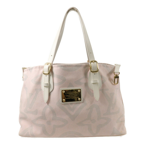 LOUIS VUITTON 帆布Tahitienne Cabas PM手挽袋