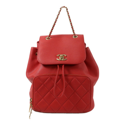 CHANEL 牛皮皮革Affinity Backpack背包