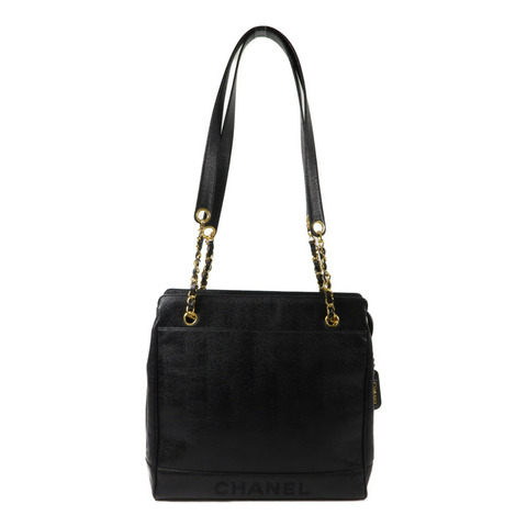 CHANEL 牛皮皮革Vintage Totebag手挽袋