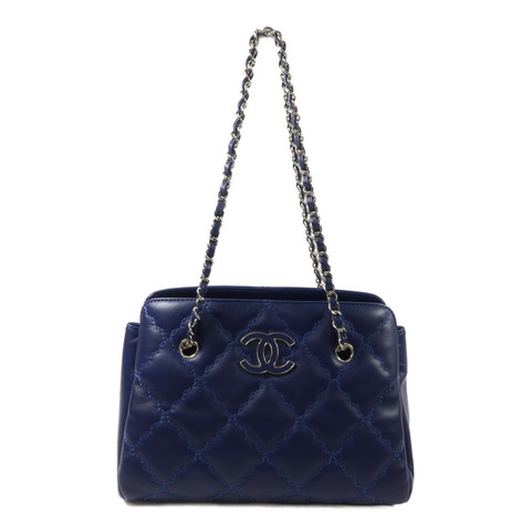 CHANEL 牛皮皮革Shoulder Bag鏈帶肩背袋