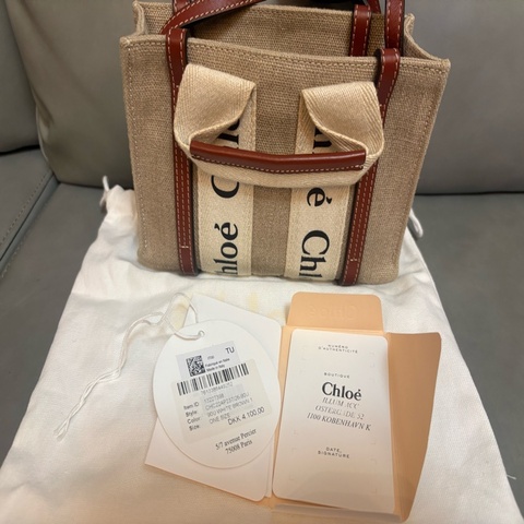 Chloe Woody tote bag mini 托特包