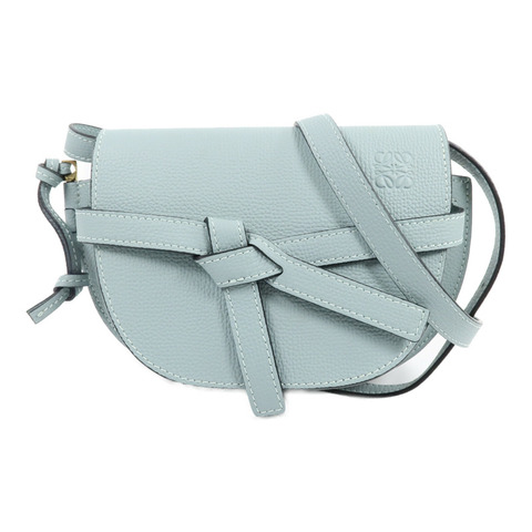 LOEWE 牛皮皮革Mini Gate Dual肩背袋