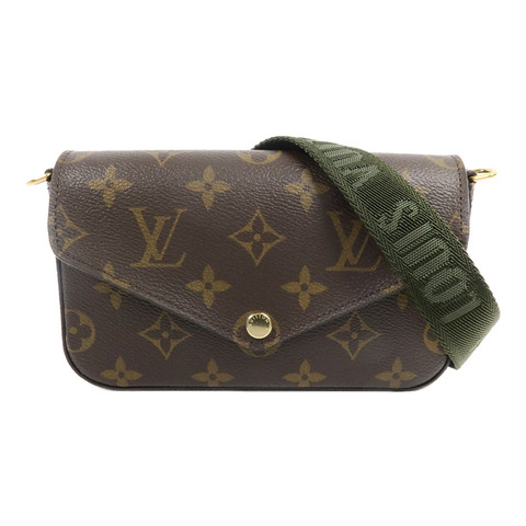 LOUIS VUITTON Monogram Felicie Strap & Go肩背袋