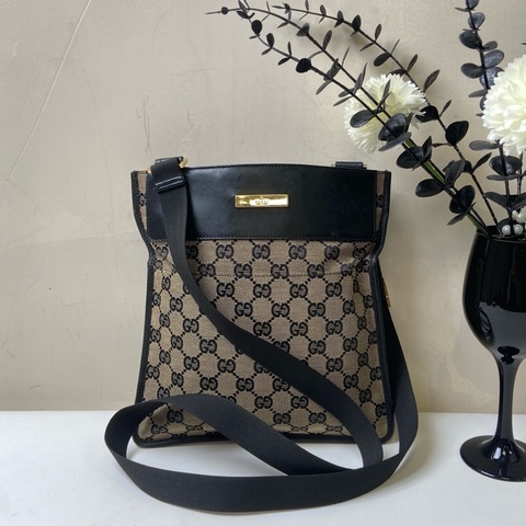 Gucci/古驰 中古款古驰邮差包 单肩包