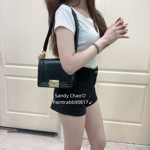 Chanel boy mini🖤 限量款