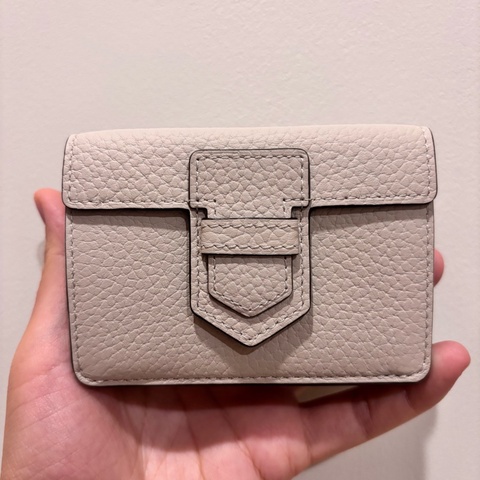 Delvaux Presse Trifold Wallet 短夾 Sesame色