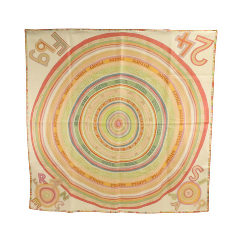 HERMES 絲質Scarf 90x90cm絲巾