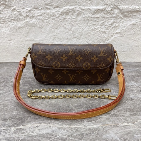 Louis Vuitton 路易威登老花ivy 芯片款 配件2根肩帶 尺寸22*11