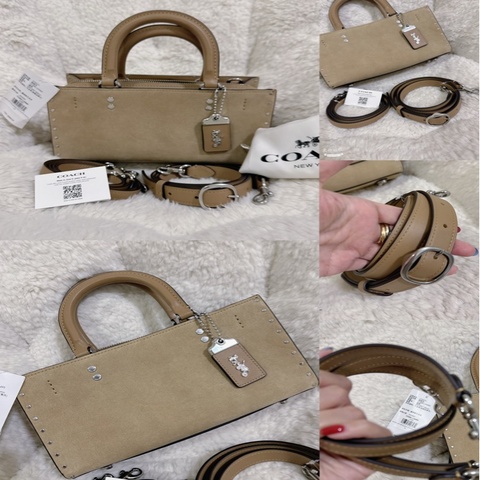 未使用coach Rogue 26 卯釘三用包（原價25800元）