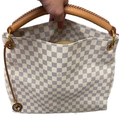 Louis Vuitton Artsy MM (Damier Azur 白棋盤格)