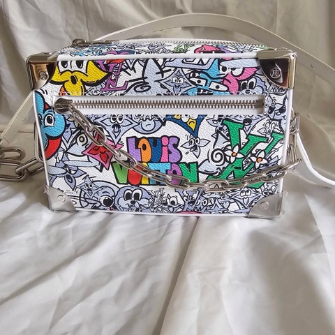 LV Mini Soft Trunk Comics 漫畫盒子包