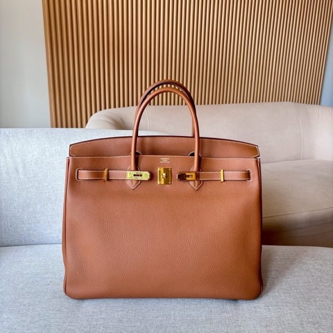 Hermès Birkin 40金棕