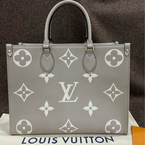 Louis Vuitton 路易威登 otg大象灰中號 閒置未使用