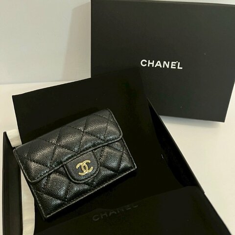 Chanel Mini 三摺短夾 晶片款