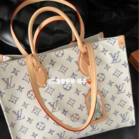Louis Vuitton • 24ss航海限定老花On The Go 中號 芯片款✨