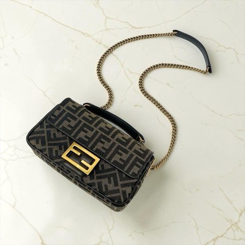 莉亞精品♡ Fendi 法棍包 小號 二手