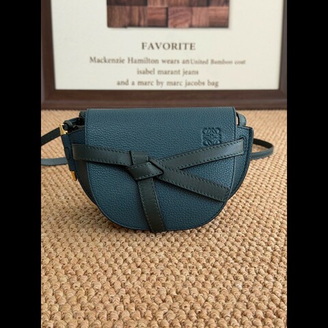 羅意威/Loewe Gate mini 蝴蝶結馬鞍包