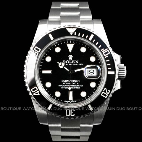 金鐸精品~2536 ROLEX 勞力士116610LN Submariner Date蠔式恆動潛航者日曆型黑水鬼自動上鍊男用腕錶 近全新品