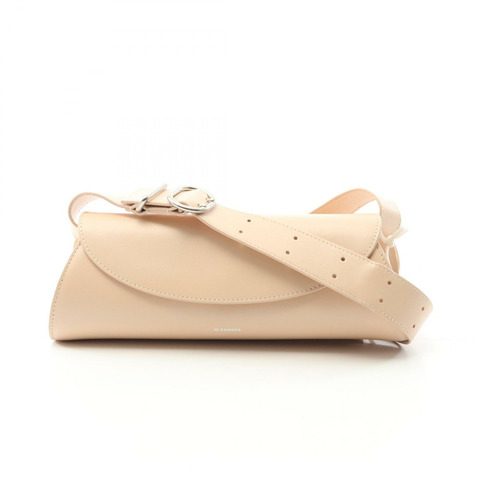 JIL SANDER CANNOLO 小號單肩包 J07WD0023P5355679 皮革 粉紅色 全新 女士