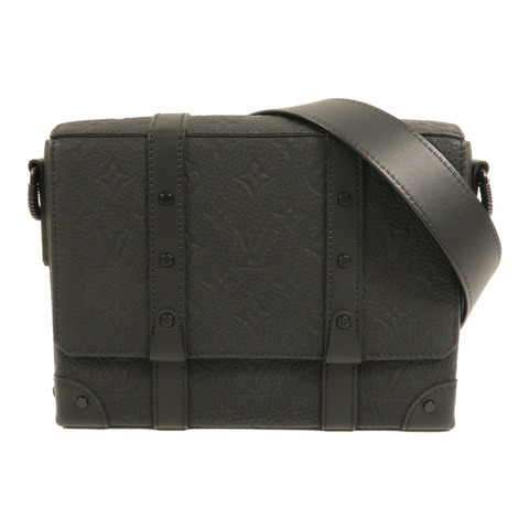 LOUIS VUITTON Monogram Taurillon Trunk Messenger Bag肩背袋