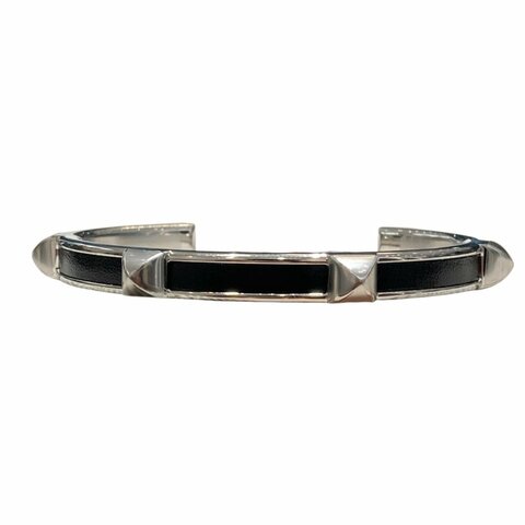 HERMES 愛馬仕 ATHENA BRACELET 銀色  鍍鈀
