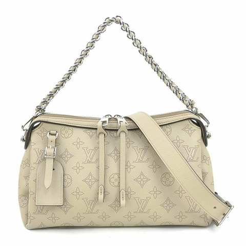 路易威登 LOUIS VUITTON 單肩包 Monogram Mahina Hand It All PM Galet 女士 M24255 90263a