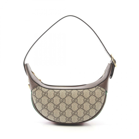 GUCCI Ophidia GG Supreme迷你手提包 65855196IWG8745 PVC塗層帆布皮革 米棕色 全新 女士