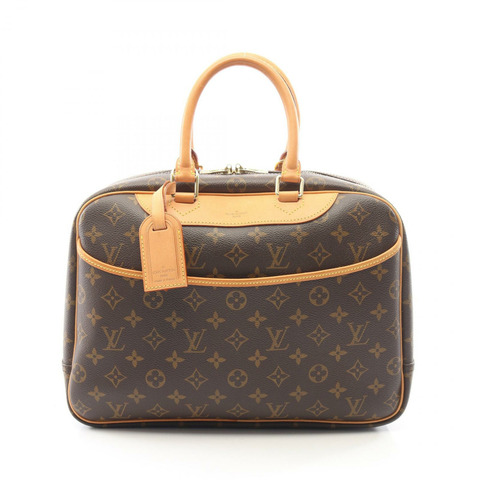 路易威登 Deauville Bowling 化妝包 M47270 Monogram 帆布 棕色 二手