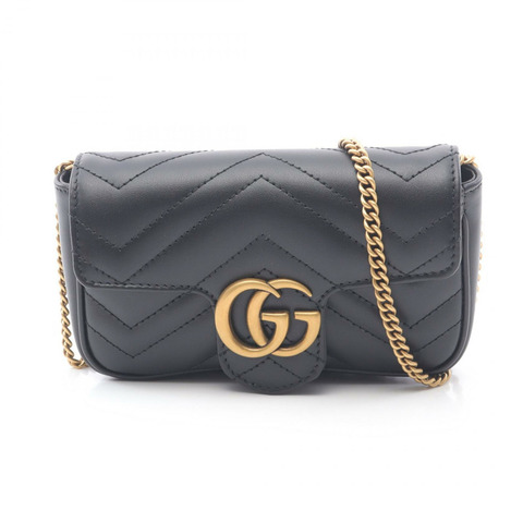 GUCCI GG Marmont 超迷你鏈肩斜背包 476433DTDCT1000 全新