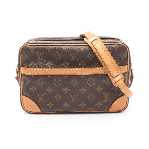 路易威登 Trocadero 27 Monogram 肩背包 M51274 PVC 塗層帆布皮革棕色二手女款